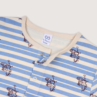 Striped Monkey Pyjama Set