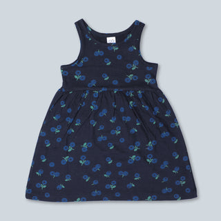 Blueberry Jersey Dress