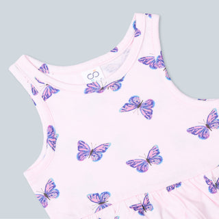 Butterfly Jersey Dress