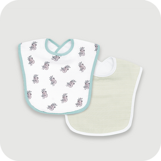 Koala Cuddles & Solid Color Toddler Bibs